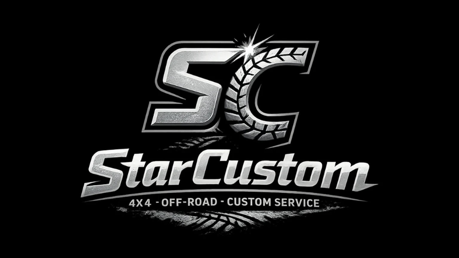 Ilustracja baneru StarCustom 4x4 off-road custom service